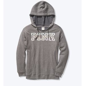 Victoria's Secret PINK Notch Neck Campus Pullover